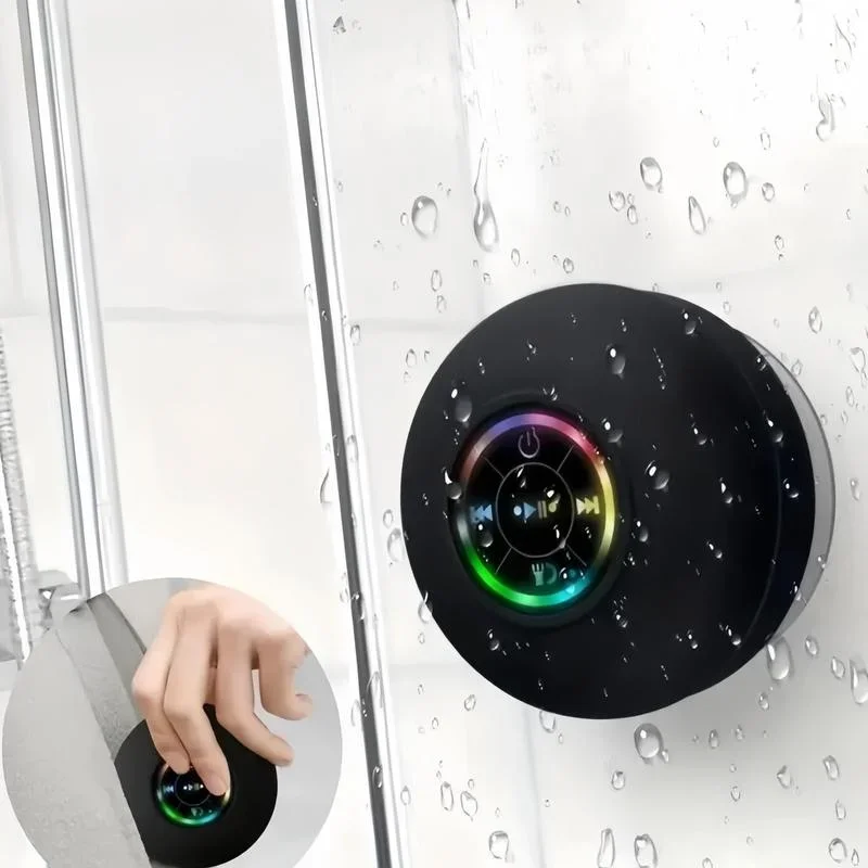 Altavoz Bluetooth Impermeable para Ducha con Ventosa