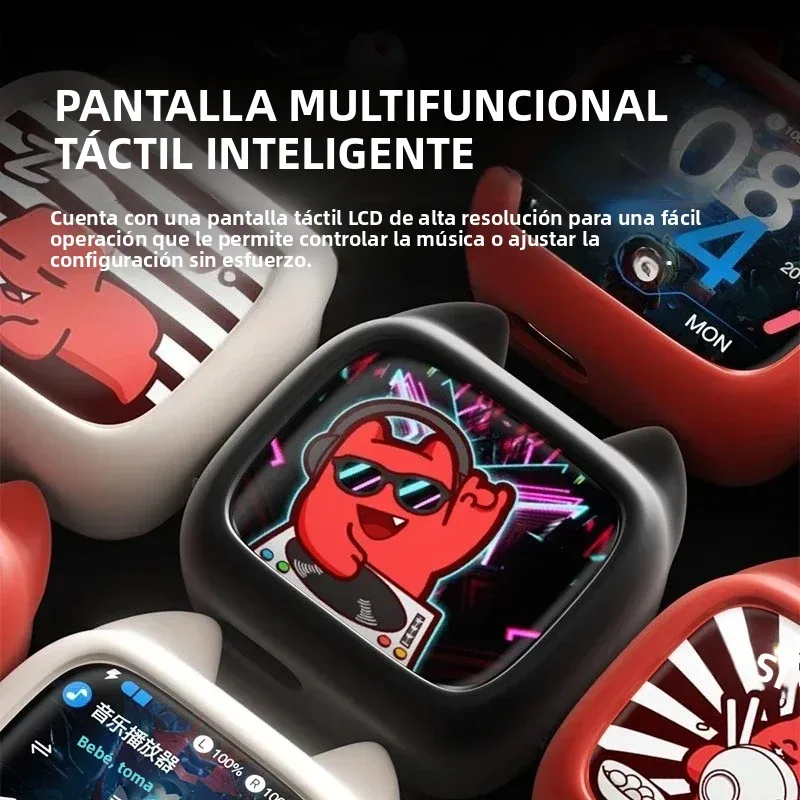 Zombies Cat B19: Auriculares Bluetooth 6.0 con Pantalla