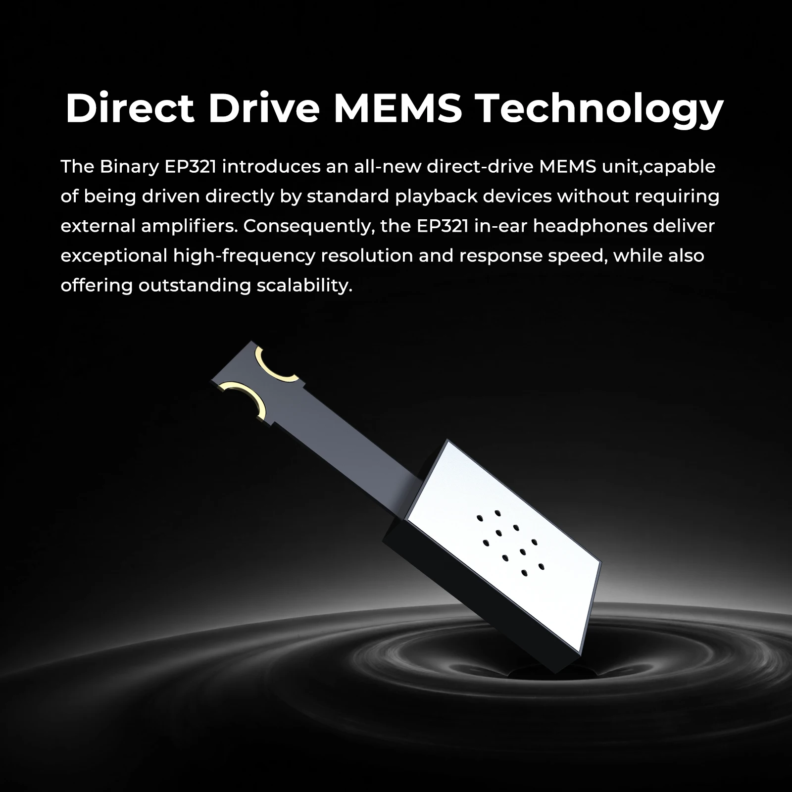 Binary EP321-MEMS: Auriculares Hi-Fi 6 Drivers Hi-Res