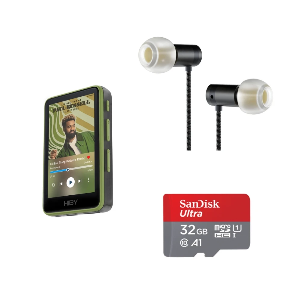 HiBy R1: Reproductor HiFi DSD256 y Bluetooth 5.1 | Audio Pro