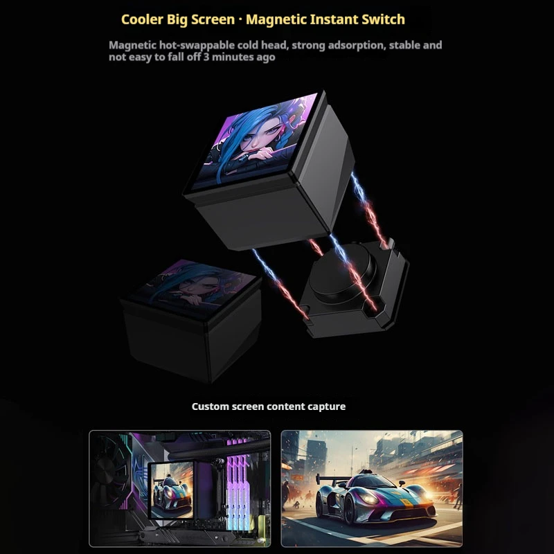 Refrigeración Líquida LOVINGCOOL DP: Pantalla 4.0