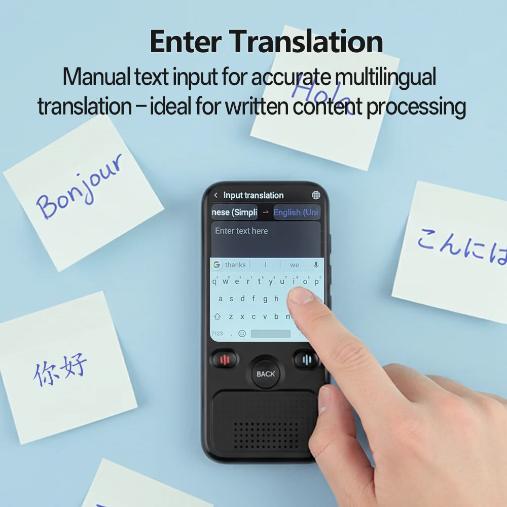 Traductor de Idiomas MSAI T20: Voz y Cámara en Tiempo Real