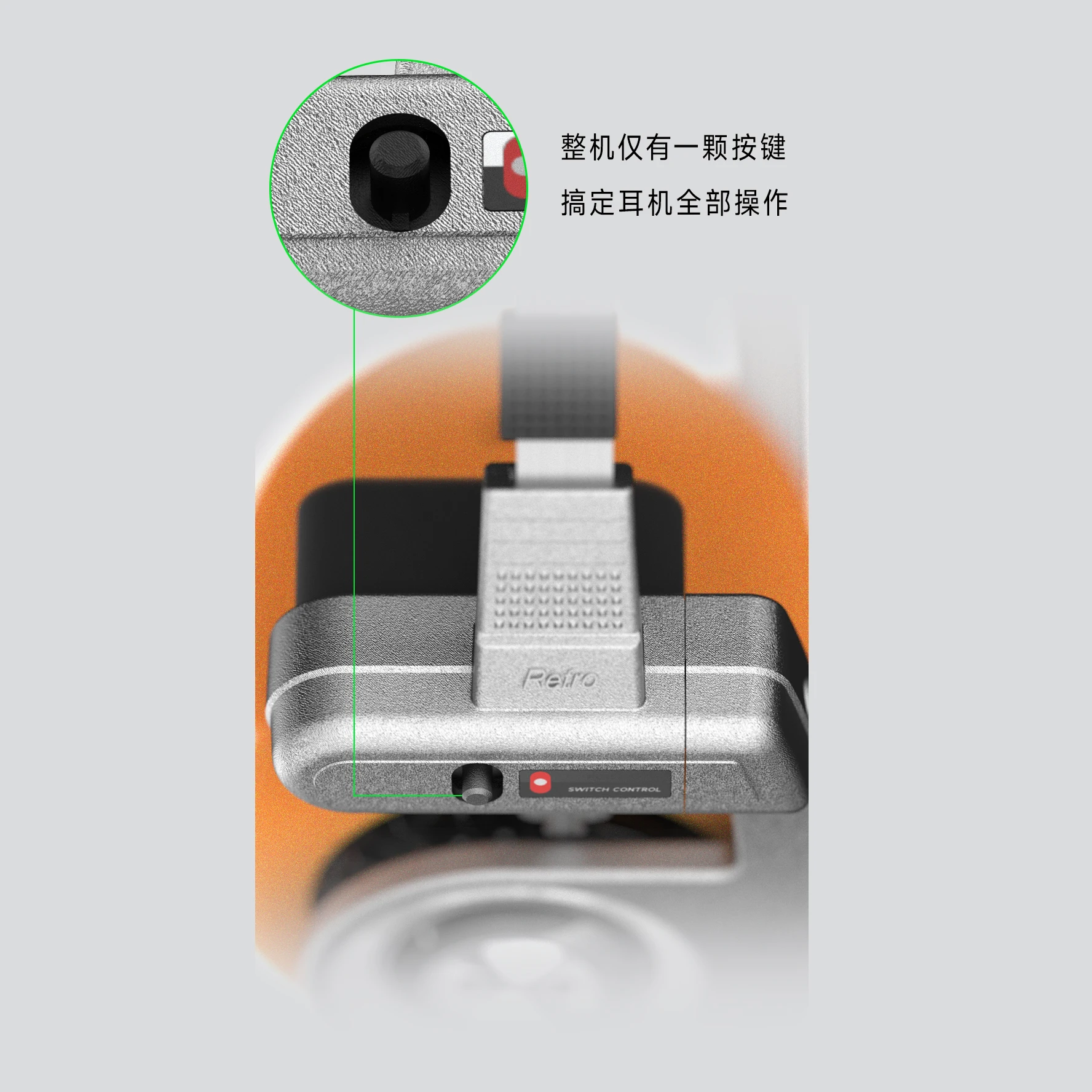 UMELODY U3: Auriculares Retro Bluetooth HIFI y Plegables