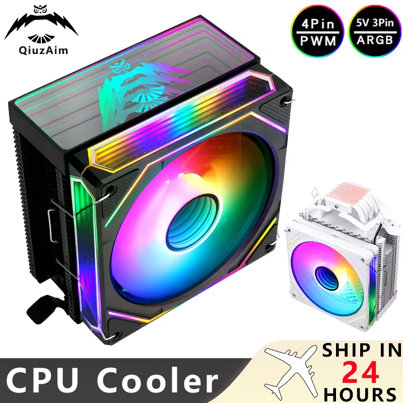 Ventilador ARGB con Espejo Infinito y Enfriador de CPU