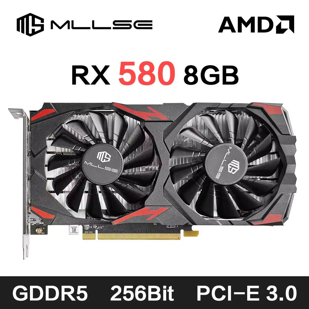 ¡Gran Oferta en Tarjeta Gráfica AMD RX 580 para Gaming!