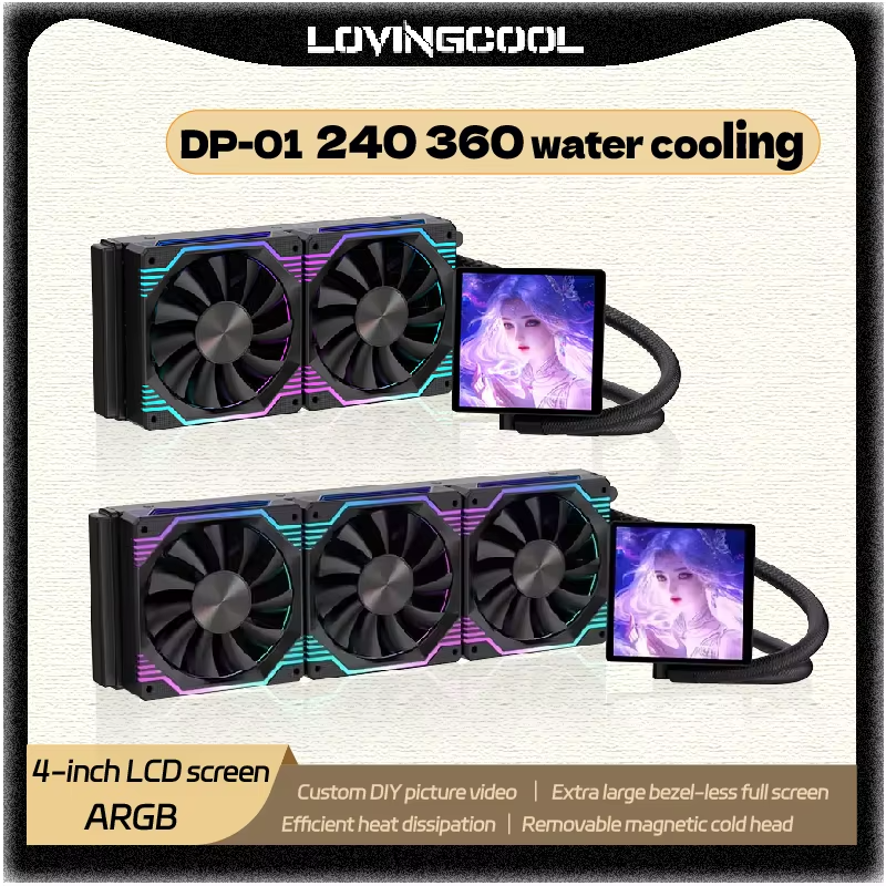 Enfriador Líquido CPU LOVINGCOOL DP-01: Rendimiento y Estilo