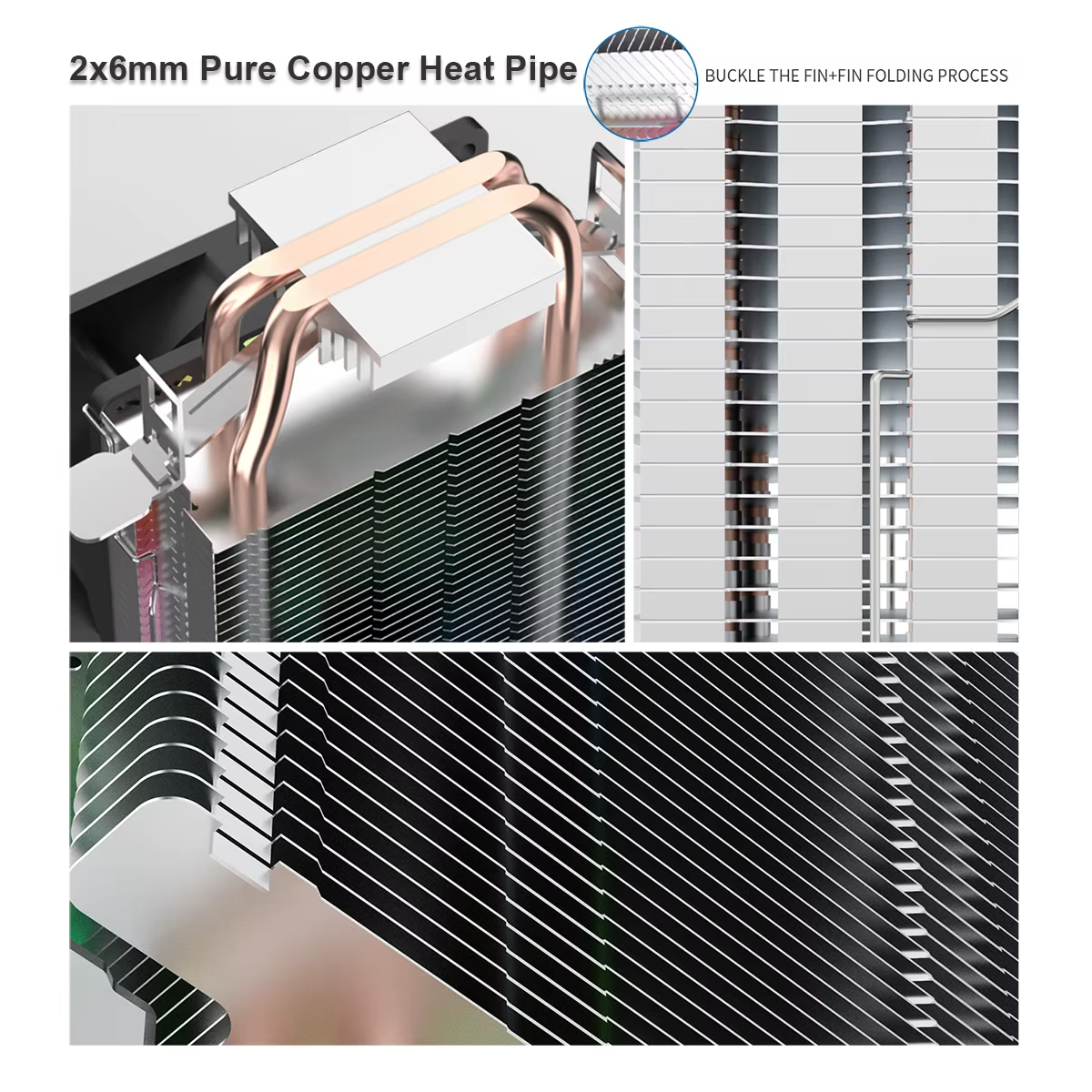 Ruix X2000 Air CPU Cooler imagen 5