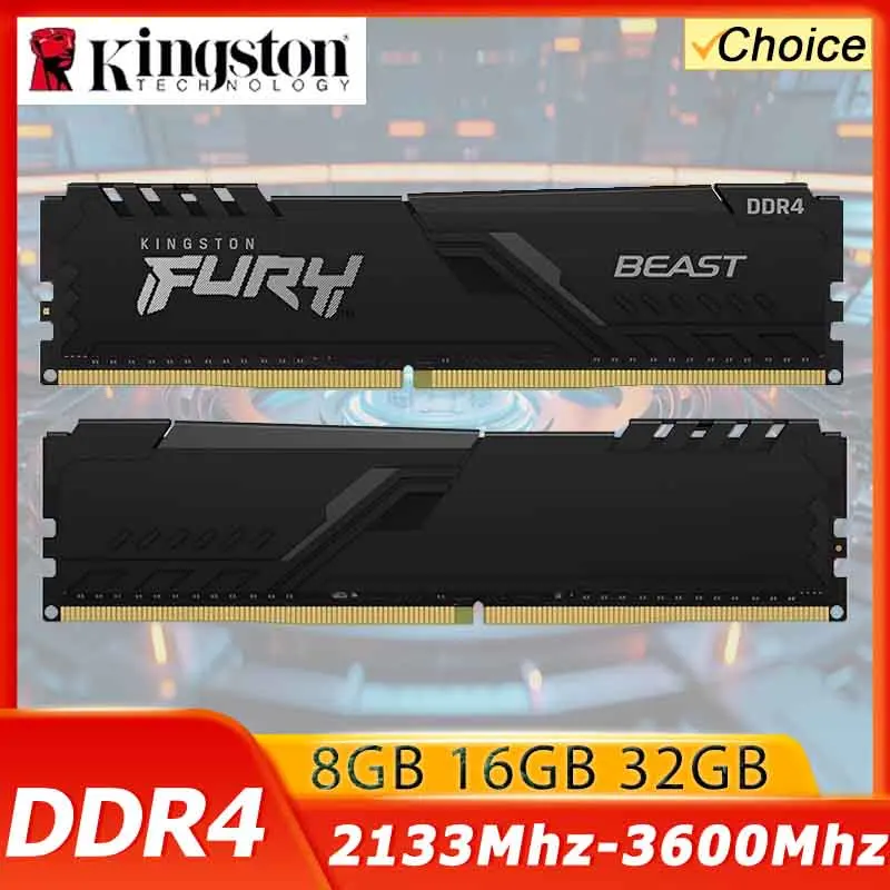 Kingston Fury Beast RAM 16GB 3200MHz a precio de oferta