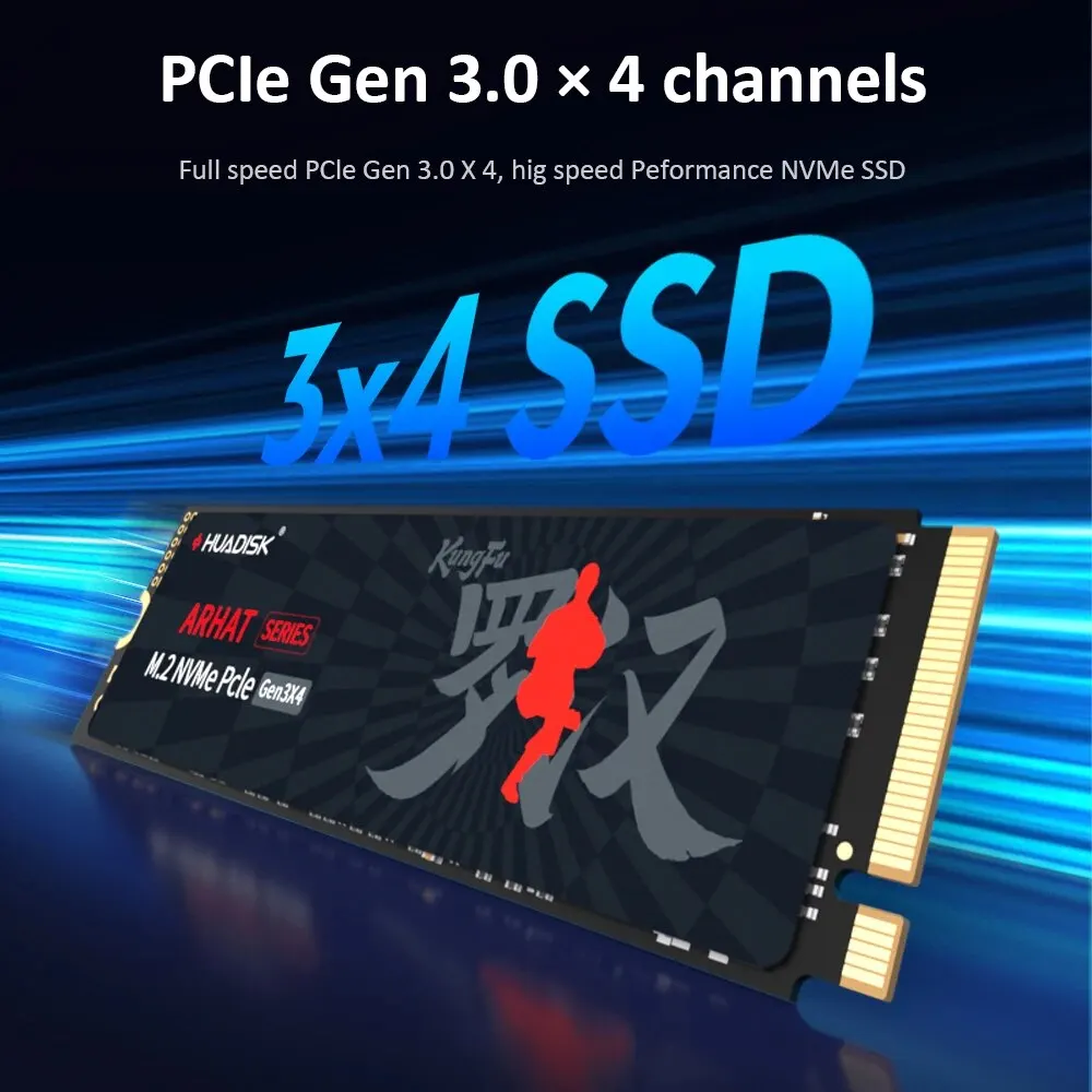 Disco SSD M2 Huadisk 128GB imagen 2