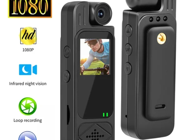 Mini cámara corporal HD 1080P con visión nocturna a 11,12€