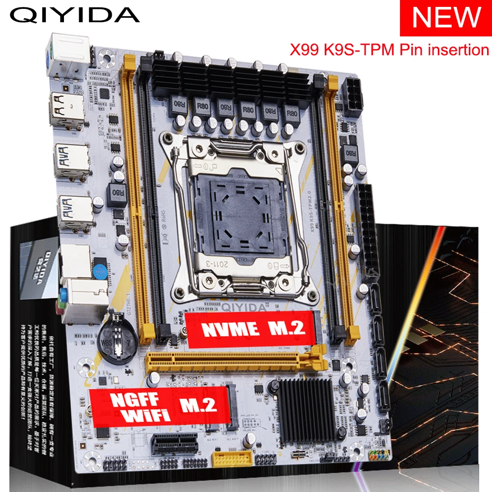 placa base QIYIDA X99 imagen 2