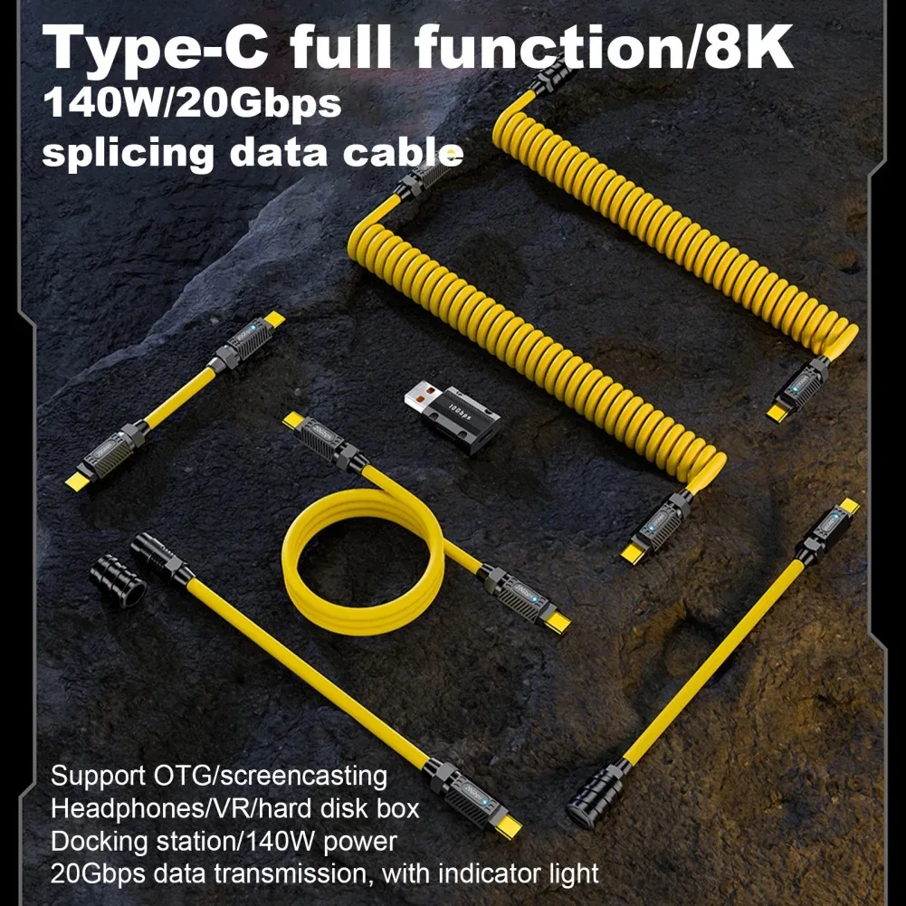 Cable USB C carga rápida - Cable USB C de carga rápida 140W a solo 3,39€