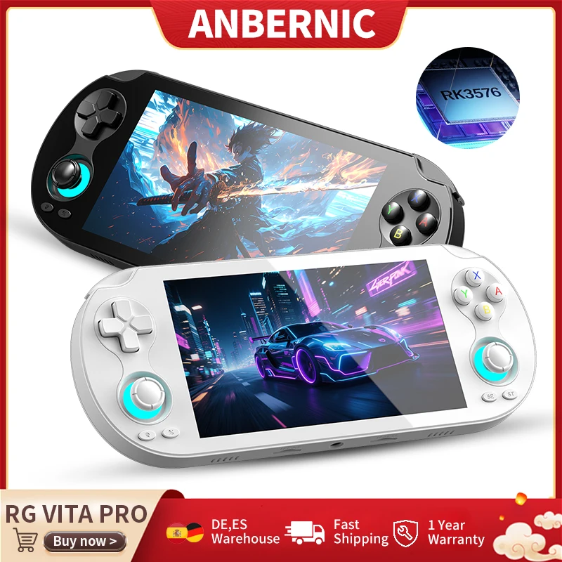 Consola de Juegos Retro Portátil - Consola Retro Anbernic RG VITA Pro a mitad de precio