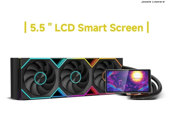 Refrigeración líquida AIO Jungle Leopard Pro Flow 360 ARGB