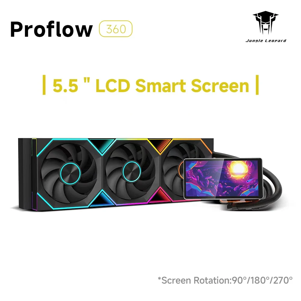 Jungle Leopard Pro Flow 360 - Refrigeración líquida AIO Jungle Leopard Pro Flow 360 ARGB