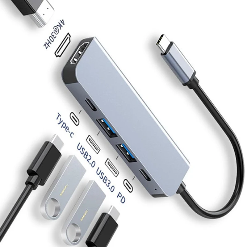 Hub USB C a 4K con HDMI a solo 10,39€