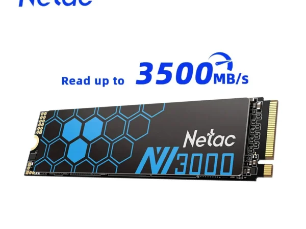 Netac SSD NVMe M.2 2280, PCIe3.0x4, 3500 MB/s