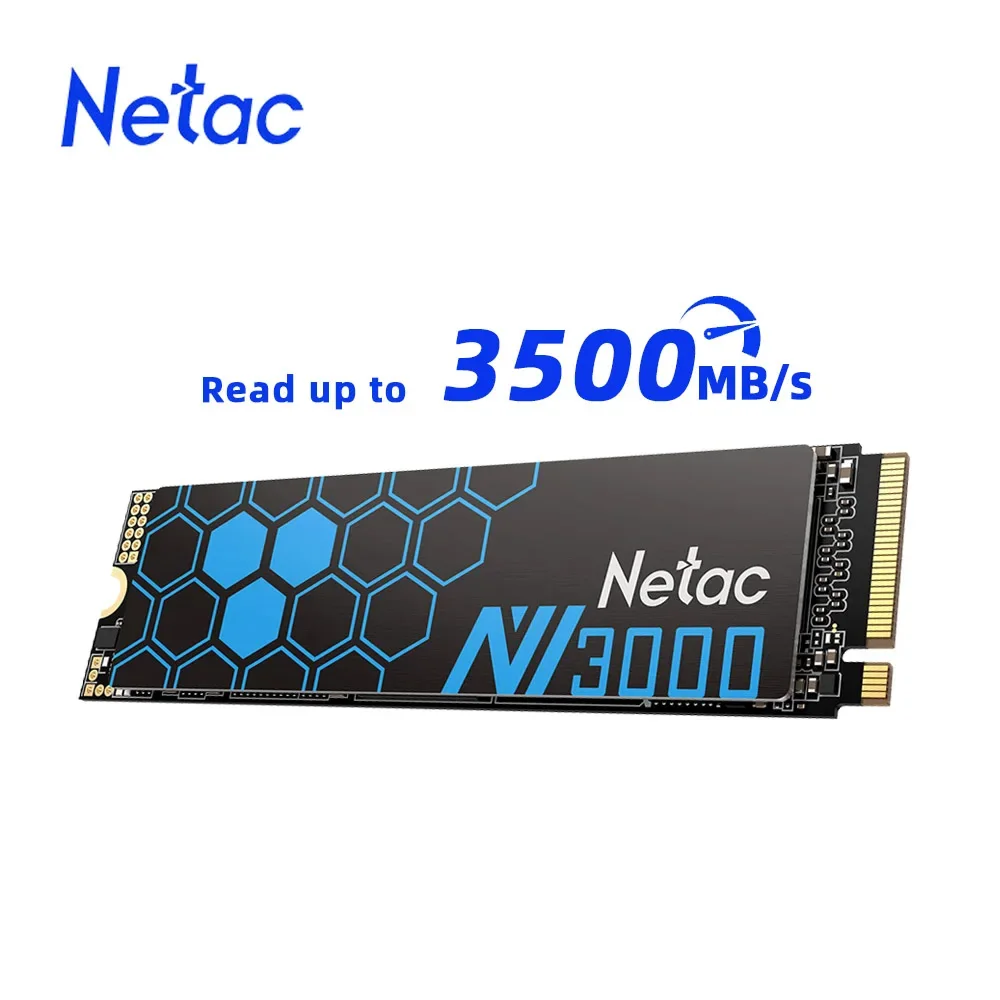 Netac SSD M2 NVMe - Netac SSD NVMe M.2 2280, PCIe3.0x4, 3500 MB/s