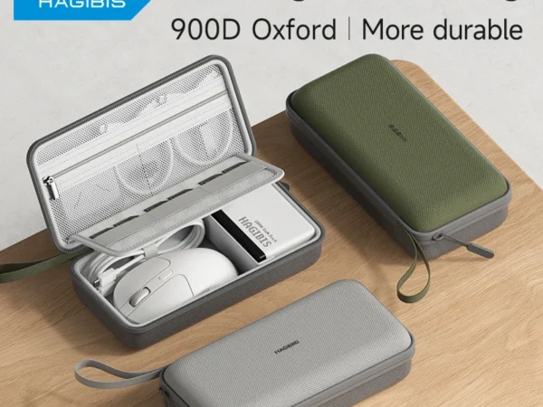 Hagibis organizador de viaje para cables y accesorios