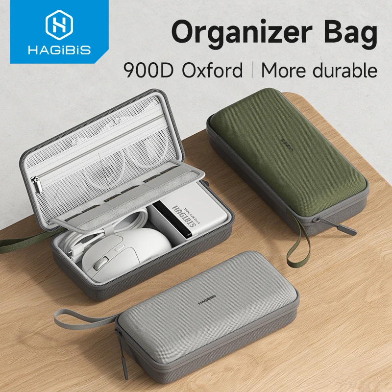 Hagibis organizador de viaje para cables y accesorios