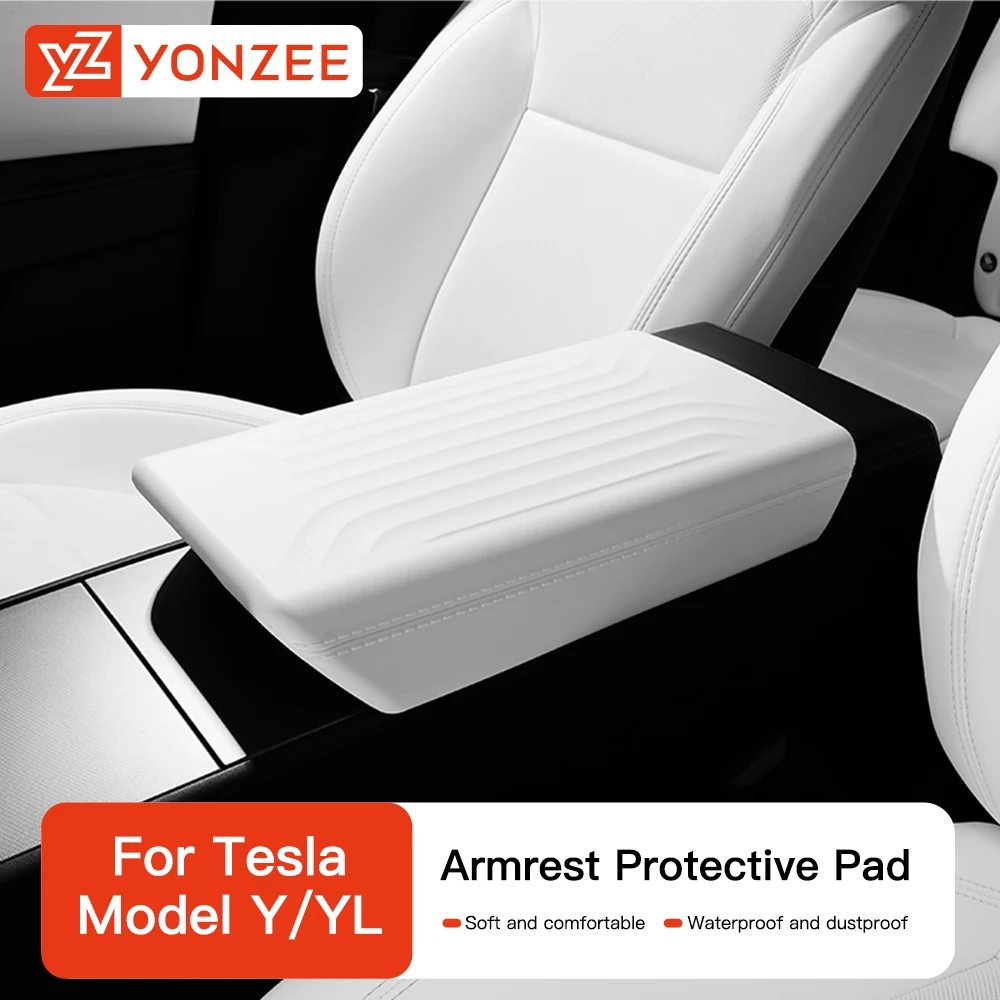 Funda Protectora de Reposabrazos TPE para Tesla Model Y y Model 3