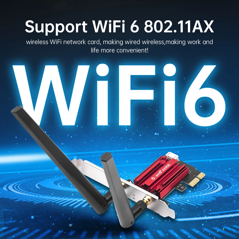 FENVI AX900 WiFi 6 detalle 1