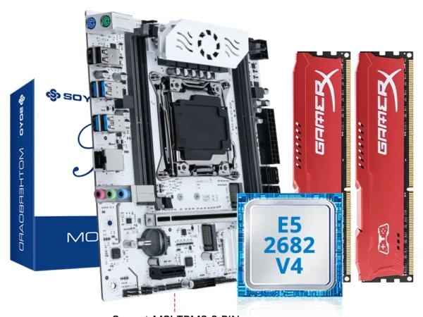 Kit placa base SOYO X99 con Xeon E5-2682 V4 y 16GB DDR4