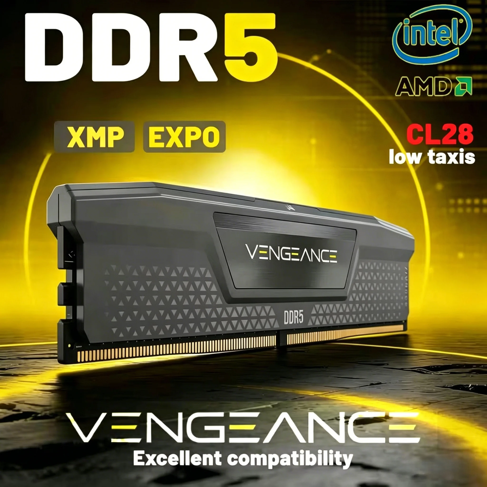 Memoria RAM Corsair Vengeance LPX DDR5 a mitad de precio