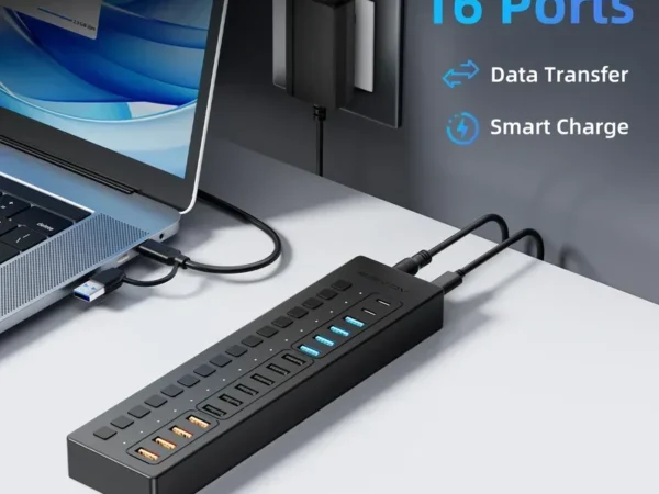 Acasis USB-C Splitter de 16 puertos para Macbook Pro a buen precio