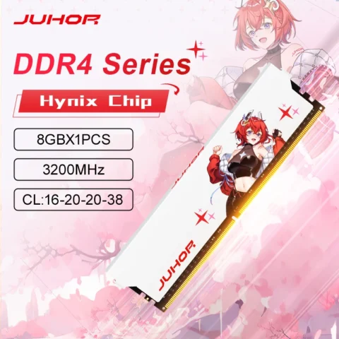 Memoria de Escritorio de Alto Rendimiento JUHOR DDR4 8GB 3200MHz CL16