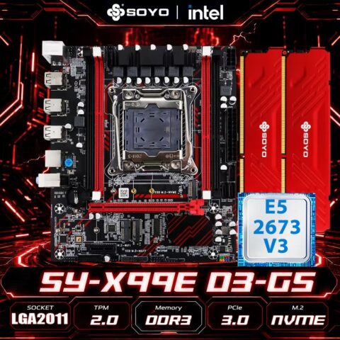 Placa Base SOYO X99 DDR3 E5 2673 V3