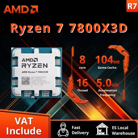 Procesador AMD RYZEN 7 7800X3D