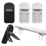 2 Pcs Portable Keyboard Riser With Dual Tilt Angle Adjustment, Foldable Laptop Stand Mini Computer Stand Feet for Most Keyboards