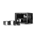 Caja de Ordenador Horizontal ATX, Compatible con GPU de 334 mm y Enfriador de CPU de 180 mm, 2 Ventiladores de 120 mm, HAF XB EVO para PC Gaming