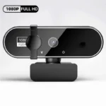 Cámara web Full HD de 1080P con micrófono incorporado – Cámara con enfoque automático USB para PC portátil Ideal para videoconferencias de grabación