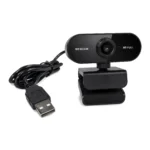 Cámara Web Plug and Play con Micrófono, Cámara USB para PC de Escritorio, Laptop, Mac, para Videollamadas, Zoom, Teams, Skype, Enseñanza en Línea