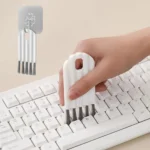 Cepillo de espacio Flexible multifuncional, cepillo de limpieza de computadora multifunción, limpiador de teclado de cepillo suave, herramienta de lim