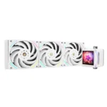 Enfriador de CPU Elite Vision 360 ARGB AIO con Pantalla de 2.73 Pulgadas para AM5 AM4 Intel LGA1700/1851/115X Socket – Enfriador Líquido para CPU
