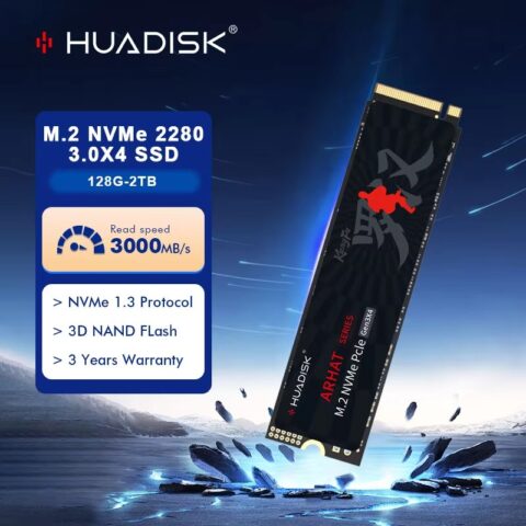 Huadik SSD M2 NVME 128GB, 256GB, 512GB, 1TB