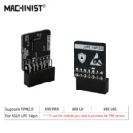 MACHINIST X99 Motherboard TPM2.0 Module For ASUS LPC 14pin Interface Supports X99 PR9/X99 U9/X99 V9S