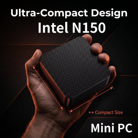 Mini PC 2026, Intel N150, 16GB RAM, 1TB SSD, WiFi 6, BT5.2