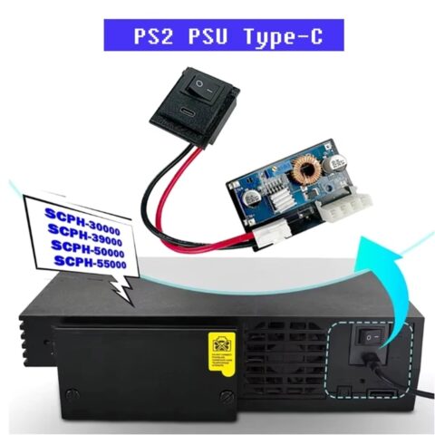 Módulo de Fuente de Alimentación Tipo C para PS2