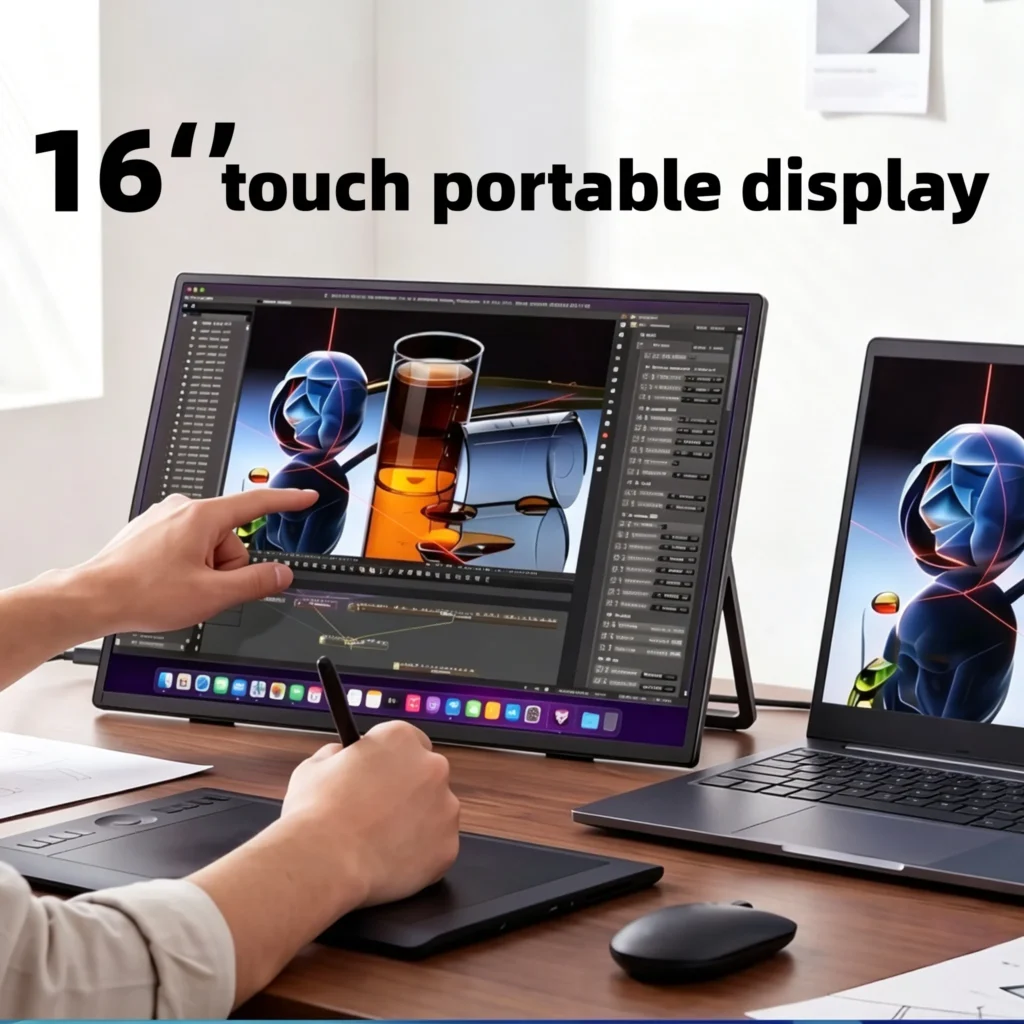 Monitor portátil · 16 pulgadas · FHD