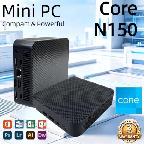 Nueva Mini PC 2026 Intel N150, 16GB RAM, 1TB SSD, WiFi 6