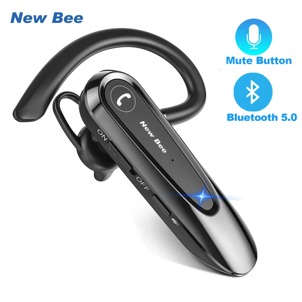Nuevos auriculares Bee B45 Bluetooth 5,0 con micrófono Dual, auriculares inalámbricos silenciosos, auriculares manos libres CVC8.0, reducción de ruido