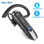 Nuevos auriculares Bee B45 Bluetooth 5,0 con micrófono Dual, auriculares inalámbricos silenciosos, auriculares manos libres CVC8.0, reducción de ruido