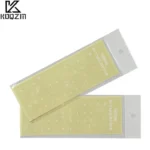 Pegatinas de teclado de letras de plástico para ordenador portátil, ambiente ecológico, hebreo blanco, teclado de computadora de