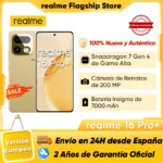 realme 16 Pro Plus 5G Smartphone 2026 Nuevo Snapdragon 7 Gen 4 Cámara de 200MP Pantalla Curva AMOLED de 6.8» y 144Hz Batería de 7000mAh NFC