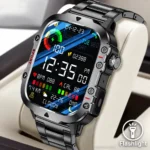 Reloj Inteligente Militar G.L Wear H12 y Q11 para Hombre, Monitor de Salud, Rastreador de Actividad Física, Llamadas Bluetooth, Reloj Inteligente para