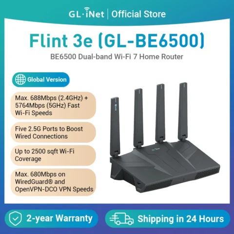 Router Wi-Fi GL.iNet GL-BE6500